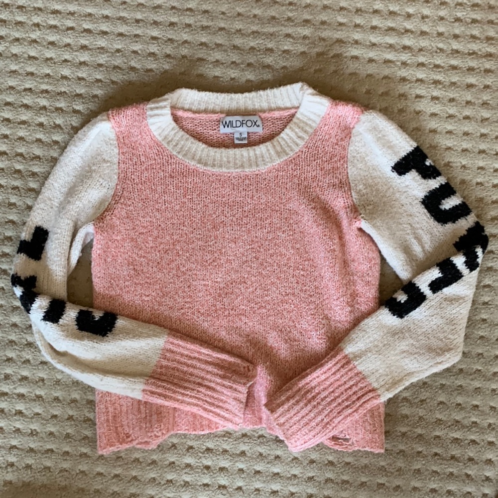 COPY - Wildfox GIRL POWER Sweater
